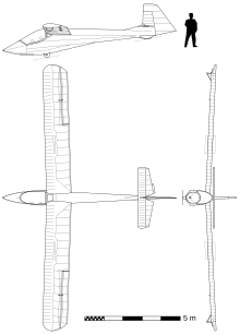 Dreiseitenansicht der R-26S