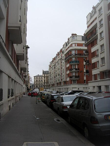 Rue Paul Bodin, Paris, XVIIe