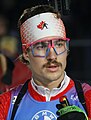 Čeština: Adam Runnalls na Mistrovství světa v biatlonu v Novém Městě na Moravě 2024 English: Biathlon World Cup in Nové Město na Moravě 2024 – Adam Runnalls.