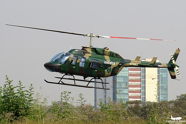 A Bell 206-L4 of the Bangladesh Army