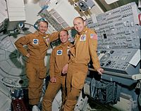 Skylab 3 astronauts Garriott, Lousma and Bean S73-28714.jpg