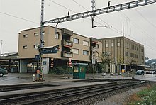 Bahnhofsgebäude, Gleis 11, Seetalbahn-Seite (undatiert)