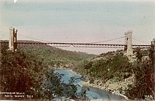 The suspension bridge, early 1900s SLNSW 796752 Suspension Bridge North Sydney.jpg