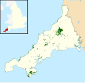 Map of Sites of Special Scientific Interest in Cornwall