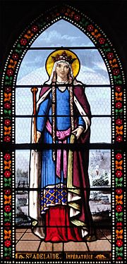 Sainte-Adélaïde - Église de Toury, vitráže od Lorin.jpg