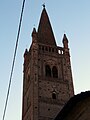 Campanile della chiesa di San Giovanni, Sale, Piemonte, Italy