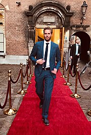 Klerk at event Binnenhof The Hague in 2018 Sander Jan Klerk Event.jpg