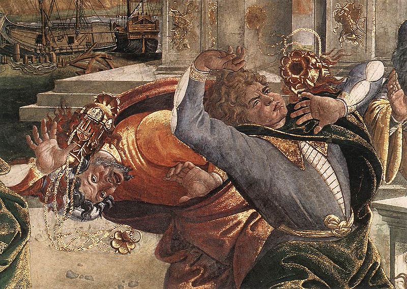 File:Sandro Botticelli,The Punishment of Korah (detail 3).jpg