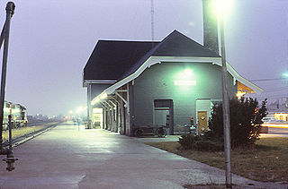 <span class="mw-page-title-main">Sarnia station</span> Railway station in Ontario, Canada