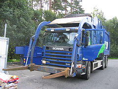 scania garbage truck