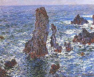 «Պորտ Կոտոնի բուրգեր. փոթորկուն ծով», 1886, Պուշկինի անվան կերպարվեստի թանգարան