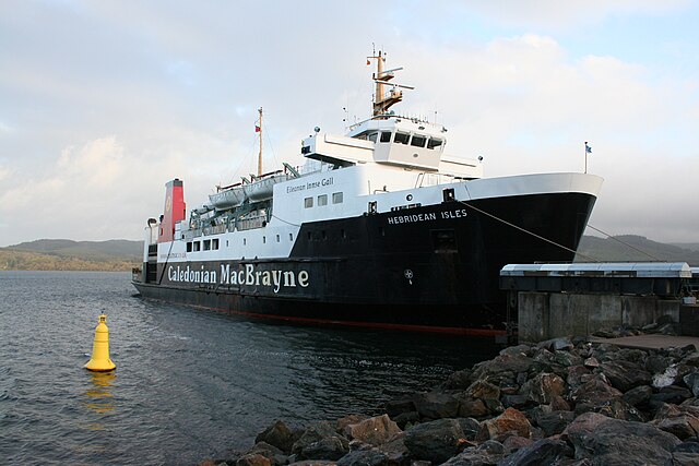 MV Hebridean Isles docked at Kennacraig