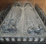 Gisant de Baudoin d’Hénin-Liétard et d’Isabeau de Sebourg.