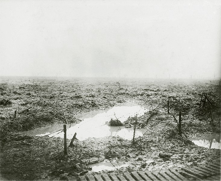 Файл:Second Battle of Passchendaele - Barbed wire and Mud.jpg