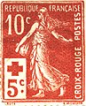 Semeuse pe o marcă poștală din 1918