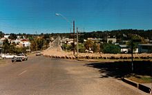 Sheep droving through the town of Warialda in northern New South Wales Sheep Warialda.jpg