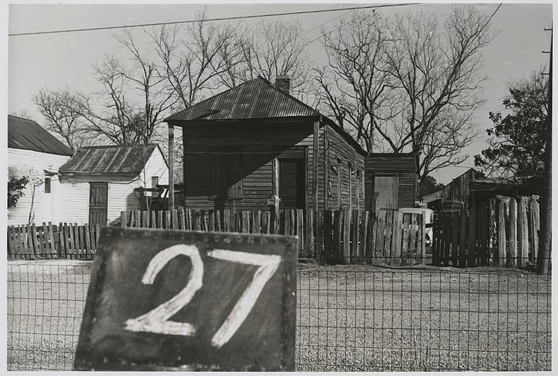 File:Shotgun-Style House, Fazendeville, Louisiana, 1960.jpg