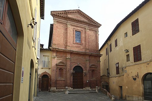 San Giovannino della Staffa, Piazetta Virgilio Grassi, Siena