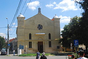 Przykładowy obraz artykułu w synagodze Șimleu Silvaniei