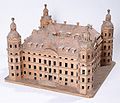 مدل قلعه در ۱۶۵۷