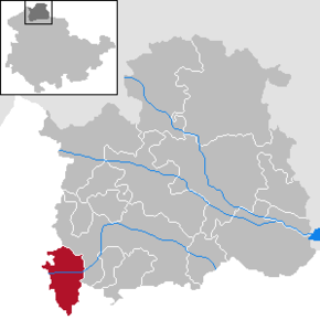 Poziția Sollstedt pe harta districtului Nordhausen