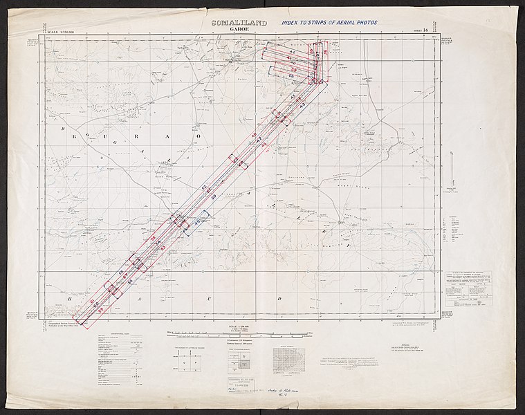 File:Somaliland. Anglo-Italian Boundary Commission 1929-1930. Indexes to Photo-runs War Office ledger (WOOS-33-3-4).jpg