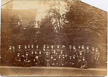 St Margaret's Convent Ladies School, East Grinstead ca 1890 St Margarets Convent Ladies School East Grinstead ca 1890 (Photo William Page).jpg