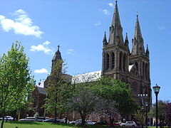 Cattedrale di San Pietro, Adelaide, Australia Meridionale (Revival gotico)