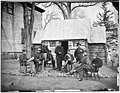 Thumbnail for File:Staff of Officers at Headquarters of 6th Army Corps, Winter of 1864. Capt. Henry W. Farrar – Aide De Camp., Captain Henry R. Dalton, Major General Wright. (3995363929).jpg