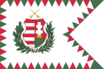 Standard of the President of Hungary (1948-1950, afloat).svg