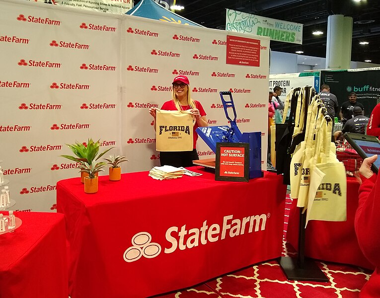 File:State Farm booth.jpg