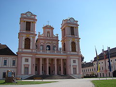 Vue de l'église abbatiale