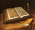Natureza morta com Bíblia, de Vincent van Gogh