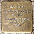 Clara Plessner, Droysenstraße 7, Berlin-Charlottenburg, Deutschland