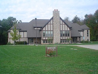 Heritage Lodge. Stronghold Castle, Oregon, IL Heritage Lodge.JPG