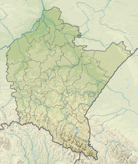 Voir sur la carte topographique de Voïvodie des Basses-Carpates
