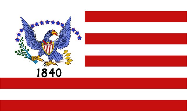 Sutters fort flag c1839-1848