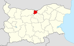 Municipalité de Svishtov en Bulgarie et province de Veliko Tarnovo.