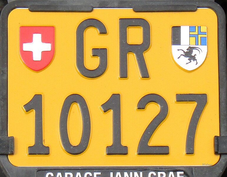 File:Swiss small motorcycle plate.jpg