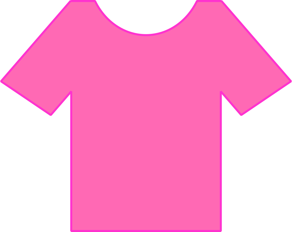 Download File:T-shirt (HotPink).svg - Wikimedia Commons