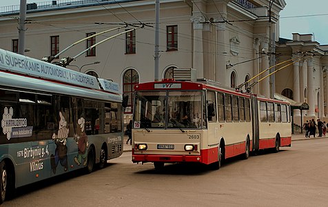 Škoda 15TrM у Вільнюсі