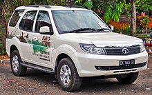 2012 Tata Safari Storme Tata Safari Storme (front), Denpasar.jpg