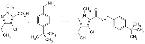 Synthese von Tebufenpyrad