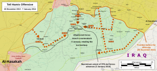 <span class="mw-page-title-main">Battle of Tell Hamis and Tell Brak (2013–2014)</span>