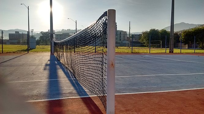 Tennis court at Universidade Federal de Itajubá