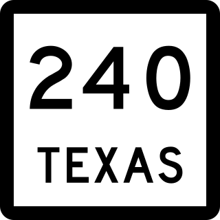 <span class="mw-page-title-main">Texas State Highway 240</span>