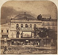 Théâtre de la Gaité, Boulevard du Temple, Paris ca. 1855