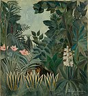 Анри Русо, Екваторијална џунгла, 1909