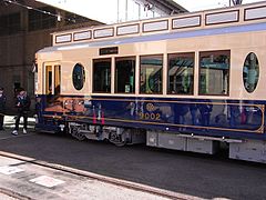 Sur un train