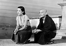 Setsuko Hara und Ryū Chishū in Die Reise nach Tokyo, 1953